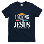 I Belong To Jesus Cross Minimalist Christian T-Shirt