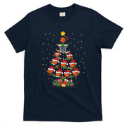Basketball Sports Lover Xmas Gift Basketball Christmas Tree T-Shirt