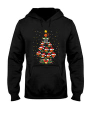 Basketball Sports Lover Xmas Gift Basketball Christmas Tree T-Shirt