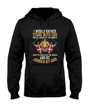 I Would Rather Stand With God Jesus Christian T-Shirt