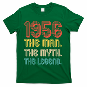 70th Birthday 1956 The Man Myth The Legend T-Shirt - Green