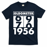 70th Birthday Oldometer 1956 T-Shirt - Navy Blue
