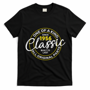 70th Birthday One Of A Kind Since 1956 Classic Built To Last All Original Parts  T-Shirt - Black