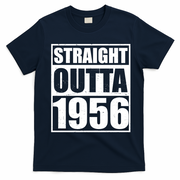 70th Birthday Straight Outta 1956 T-Shirt - Navy Blue