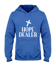 Hope Dealer Cross God Jesus Faith Religious Christian Gift T-Shirt