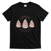Farm Fresh Christmas Tree Frosting Frosted Cake Debbie T-Shirt