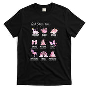 God Says I Am Princess Lovers Bible Christian T-Shirt