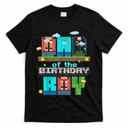 Dad Of The Birthday Boy Video Game Pixel T-Shirt
