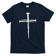 Jesus Cross Three Nails Christian Vintage T-Shirt