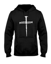 Jesus Cross Three Nails Christian Vintage T-Shirt