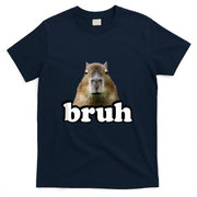 Funny Capybara Gifts Graphic Tee Shirts Hoodies Meme Lover Bruh Capybara T-Shirt