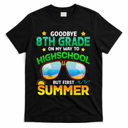 8th Grade Way To High School Grade First Summer Graduation T-Shirt - Black