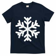 White Snowflake Cool Winter Sports Xmas Gift Meaningful Gift T-Shirt