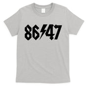 8647 Retro Vintage 80s Style Rock Anti Trump T-Shirt