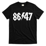 8647 Retro Vintage 80s Style Rock Anti Trump T-Shirt