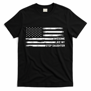 Awesome Like My Step Daughter Fathers Day Dad Joke T-Shirt
