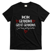 Gifts for Grandma from Grandkids Mom Grandma Great Grandma T-Shirt