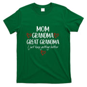 Gifts for Grandma from Grandkids Mom Grandma Great Grandma T-Shirt