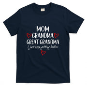 Gifts for Grandma from Grandkids Mom Grandma Great Grandma T-Shirt