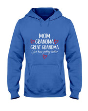 Gifts for Grandma from Grandkids Mom Grandma Great Grandma T-Shirt