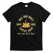 Bill and Bobs Coffee Shop - Sobriety Anniversary Sober AA T-Shirt