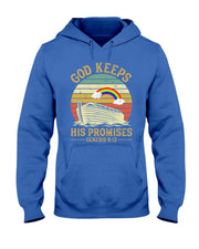 God Keeps His Promises Rainbow Noah Ark Jesus Christian T-Shirt
