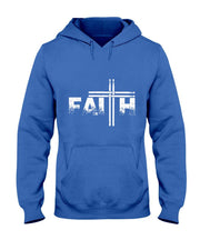 Faith Drum Stick Cross Christian God Jesus Fun Drummer T-Shirt