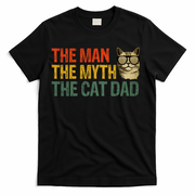 The Man The Myth The Cat Dad Cat Daddy Vintage T-Shirt