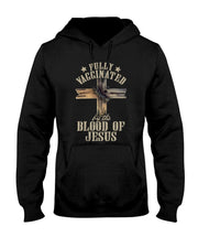 Christian Jesus Lover Fully Vaccinated By The Blood Of Jesus Long Sleeve TShirt T-Shirt