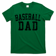 Baseball Dad Birthday Classic Bold Font Baseball Daddy T-Shirt