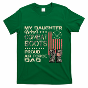 My Daughter Wear Combat Boots Proud Dad Of Veteran T-Shirt