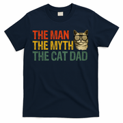The Man The Myth The Cat Dad Cat Daddy Vintage T-Shirt