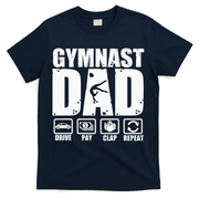 Gymnast Dad Proud Gymnastics Father Humor T-Shirt