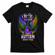 Rockstar I ROCK THE SPECTRUM Autism World Awareness Dad T-Shirt