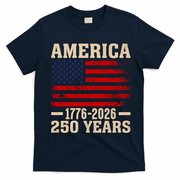 America 1776-2026 250 Years T-Shirt - Navy Blue