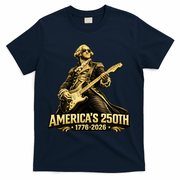 America's 250th Anniversary George Washington Rocker T-Shirt - Navy