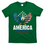 America's 250th Birthday Eagle Patriot Anniversary T-Shirt - Irish Green