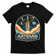 Artemis 2 Moon Mission T-Shirt - Black