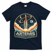 Artemis 2 Moon Mission T-Shirt - Navy