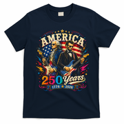 America 250 Years Celebration Presidents T-Shirt - Navy Blue