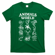 All Animals Of The World Vintage Funny Animal Meme T-Shirt - Irish Green