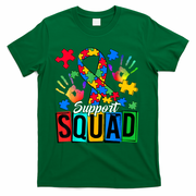 Autism Awareness Support Squad Family T-Shirt - Green