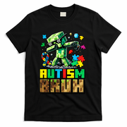 Autism Bruh Dab ASD Awareness Gameing T-Shirt - Black