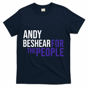 Andy Beshear For The People | Liberal Democrat USA T-Shirt - Navy