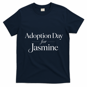 Adoption Day For Jasmine T-Shirt - Navy Blue