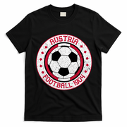 Austria Football 1904 Vintage Soccer T-Shirt - Black