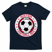 Austria Football 1904 Vintage Soccer T-Shirt - Navy Blue