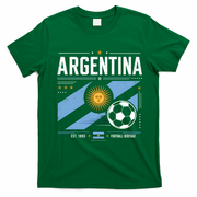 Argentina Football Heritage Vintage Soccer T-Shirt - Irish Green