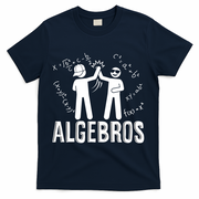 Algebros Funny Math Meme Algebra T-Shirt - Navy