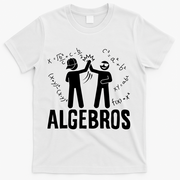 Algebros Funny Math Meme Algebra T-Shirt - White